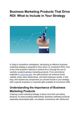 Business Marketing Products That Drive ROI_ What to Include in Your Strategy