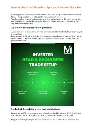 Master the Inverted Head and Shoulders Pattern in Forex Trading