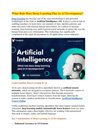 Machine Learning Course | Artificial Intelligence Online