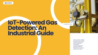 Gas Detection Systems Powered by IoT A Complete Guide for Industries