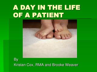 A DAY IN THE LIFE OF A PATIENT