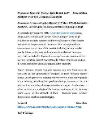 Avascular Necrosis Market