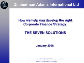 Zimmerman Adams International Ltd