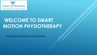 Expert Physiotherapy Services at Smart Motion Physiotherapy in Cloverdale