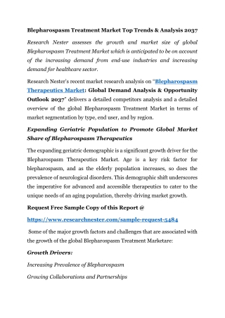 4-Blepharospasm Treatment Market