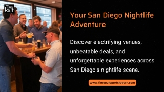 Your San Diego Nightlife Adventure | Time Out Sports Tavern