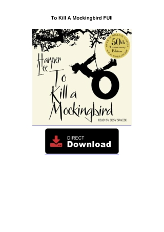 ebook-To-Kill-A-Mockingbird-FUll