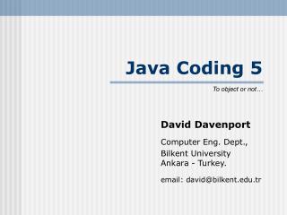 Java Coding 5