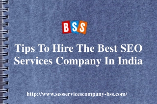Tips to hire the best SEO services company in India: