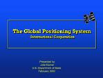 The Global Positioning System International Cooperation