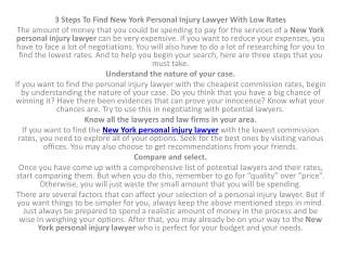 new york personal injury lawyer