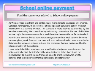Best payment option for schools