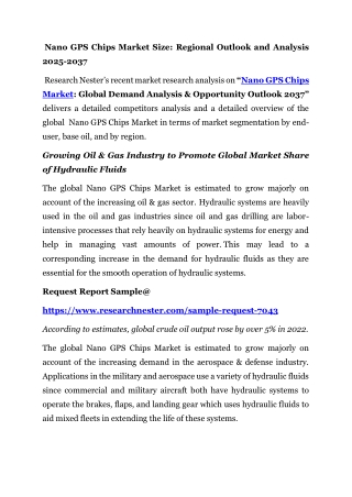 7-Nano GPS Chips Market