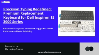 Replacement Keyboard for Dell Inspiron 15 3000 Series – Lapgrade