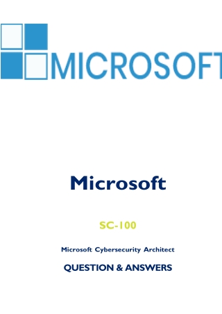 Why SC-100 Exam Dumps Are Transforming the Game for Microsoft Professionals