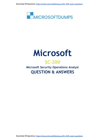 Why SC-200 Exam Dumps Are Transforming the Game for Microsoft Professionals