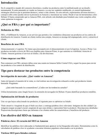 Tips para destacar tus productos entre la competencia