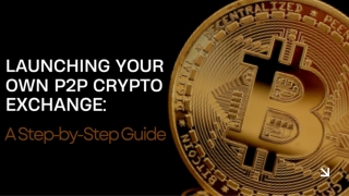 Launching Your Own P2P Crypto Exchange A Step-by-Step Guide
