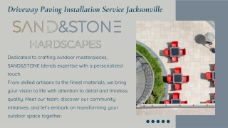 Driveway Paving Installation Service Jacksonville