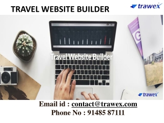 TRAVEL WEBSITE BUILDER