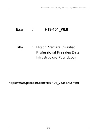 H19-101_V6.0 HCSA-Sales-IP Network V6.0 Exam Dumps