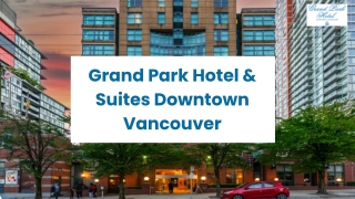 Best Hotels at YVR Vancouver Airport for Comfort & Convenience