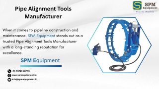 Pipe Alignment Tools Manufacturer