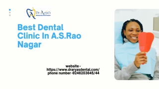 Best Dental Clinic In A.S.Rao Nagar