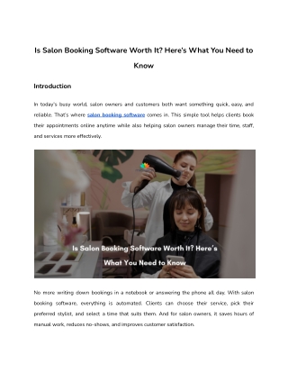 Is Salon Booking Software Worth It_ Here’s What You Need to Know