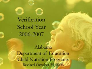 Verification School Year 2006-2007