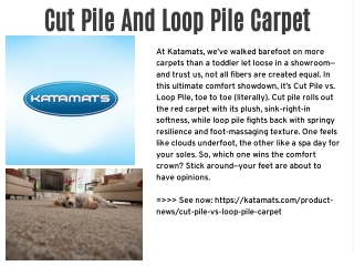 Ultimate Comfort Showdown: Cut Pile vs. Loop Pile - Which Feels Better Underfoot?