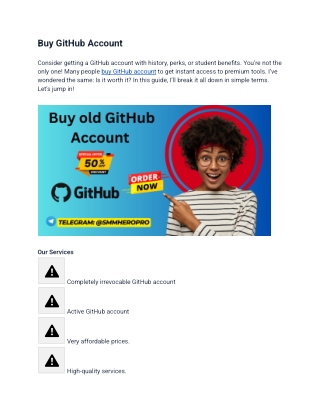 How can I verify if an old GitHub account is authentic