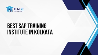 Best SAP Training Institute in Kolkata