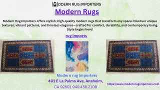 Modern Rugs