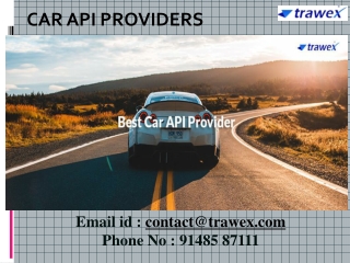 CAR API PROVIDERS