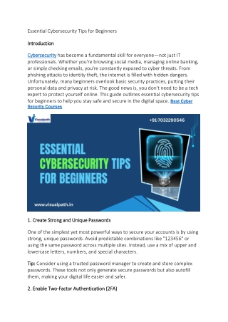 Best Cyber Security Course in India | Hyderabad