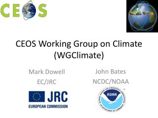 CEOS Working Group on Climate (WGClimate)