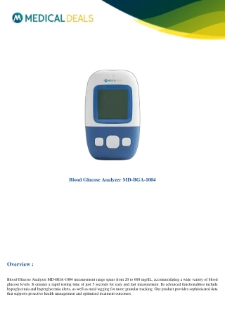 Blood-Glucose-Analyzer-MD-BGA-1004