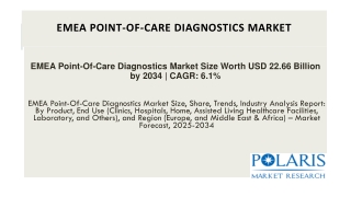 EMEA Point-Of-Care Diagnostics Market