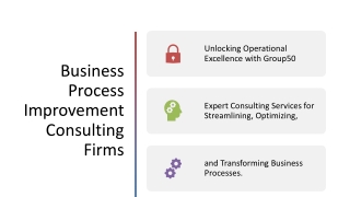 Boost Efficiency with Business Process Improvement Consulting Firms