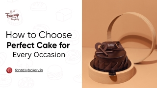 We Know Cakes & Deliver Them Right – Experience the Best Online Cake Delivery in