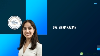 Mejor urólogo de Miami: Dra. Shirin Razdan