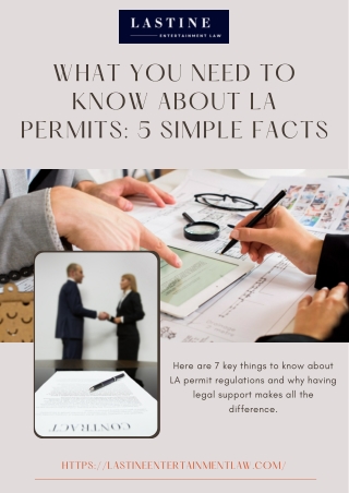 What You Need to Know About LA Permits 7 Simple Facts