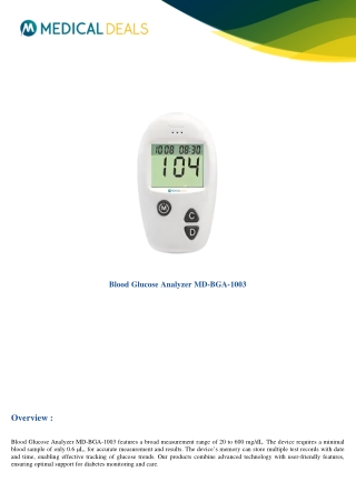 Blood-Glucose-Analyzer-MD-BGA-1003