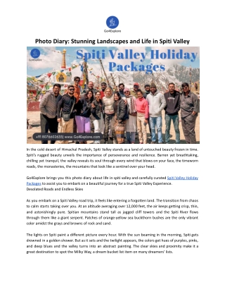 Photo Diary: Stunning Landscapes and Life in Spiti Valley