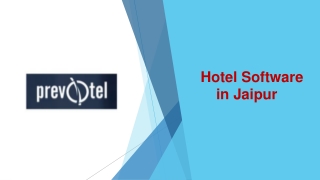 Hotel Software in Jaipur