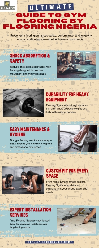 Ultimate Guide to Gym Flooring by Flooring Nigeria
