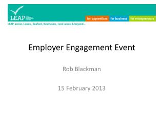 Employer Engagement Event