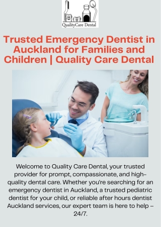 24 Hour Emergency Dentist in Auckland Immediate Care