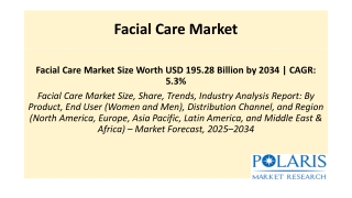 Facial Care Market